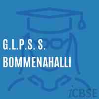 G.L.P.S. S. Bommenahalli Primary School Logo