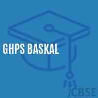 Ghps Baskal Middle School Logo