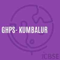 Ghps- Kumbalur Middle School Logo