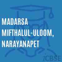 Madarsa Mifthalul-Uloom, Narayanapet Primary School Logo