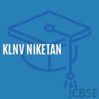 Klnv Niketan Middle School Logo