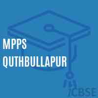 Mpps Quthbullapur Primary School Logo