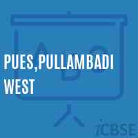 Pues,Pullambadi West Primary School Logo