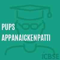 Pups Appanaickenpatti Primary School Logo