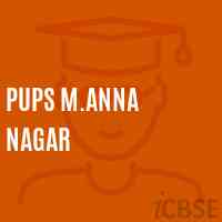 Pups M.Anna Nagar Primary School Logo