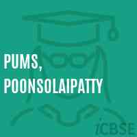 Pums, Poonsolaipatty Middle School Logo
