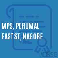 Mps, Perumal East St, Nagore Primary School Logo