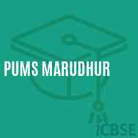 Pums Marudhur Middle School Logo