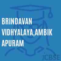 Brindavan Vidhyalaya,Ambikapuram Middle School Logo