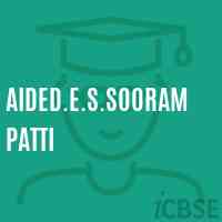 Aided.E.S.Soorampatti Primary School Logo