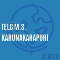 Telc M.S. Karunakarapuri Middle School Logo