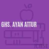 Ghs. Ayan Attur Secondary School Logo