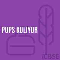 Pups Kuliyur Primary School Logo