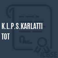 K.L.P.S.Karlattitot Primary School Logo