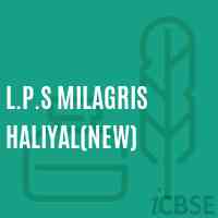 L.P.S Milagris Haliyal(New) Middle School Logo