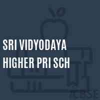 Sri Vidyodaya Higher Pri Sch Middle School Logo