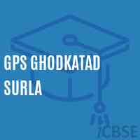 Gps Ghodkatad Surla Primary School Logo