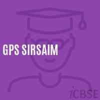 Gps Sirsaim Primary School Logo