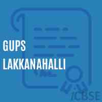 Gups Lakkanahalli Middle School Logo