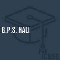 G.P.S. Hali Primary School Logo