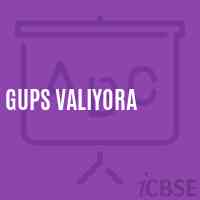 Gups Valiyora Middle School Logo