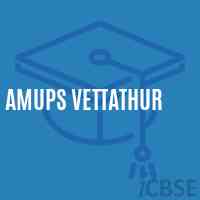 Amups Vettathur Middle School Logo