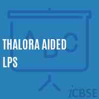 Thalora Aided Lps Primary School Logo