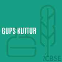 Gups Kuttur Middle School Logo