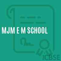 Mjm E M School Logo