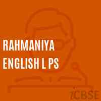 Rahmaniya English L Ps Primary School Logo