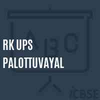 Rk Ups Palottuvayal Middle School Logo