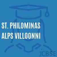St. Philominas Alps Villoonni Primary School Logo
