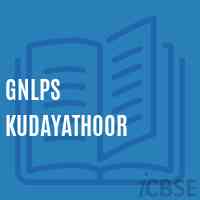 Gnlps Kudayathoor Primary School Logo