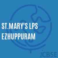 St.Mary'S Lps Ezhuppuram Primary School Logo