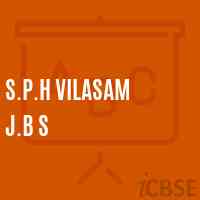 S.P.H Vilasam J.B S Primary School Logo