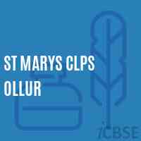 St Marys Clps Ollur Primary School Logo