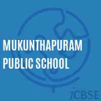 Mukunthapuram Public School Logo