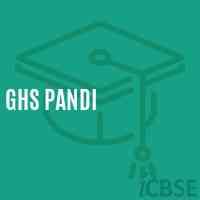 Ghs Pandi Senior Secondary School Logo