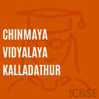 Chinmaya Vidyalaya Kalladathur Senior Secondary School Logo