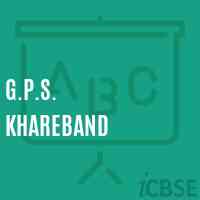 G.P.S. Khareband Primary School Logo