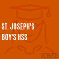 St. Joseph'S Boy'S Hss High School Logo