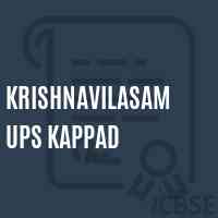 Krishnavilasam Ups Kappad Middle School Logo