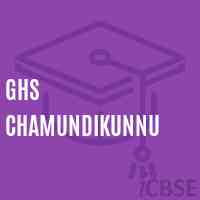 Ghs Chamundikunnu Secondary School Logo