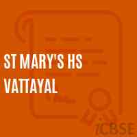 St Mary'S Hs Vattayal Secondary School Logo