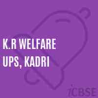 K.R Welfare Ups, Kadri Middle School Logo