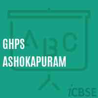 Ghps Ashokapuram Middle School Logo