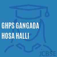 Ghps Gangada Hosa Halli Middle School Logo
