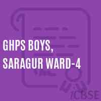Ghps Boys, Saragur Ward-4 Middle School Logo
