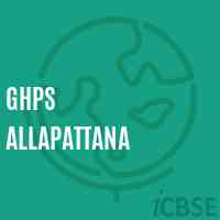 Ghps Allapattana Middle School Logo