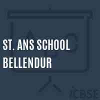 St. Ans School Bellendur Logo